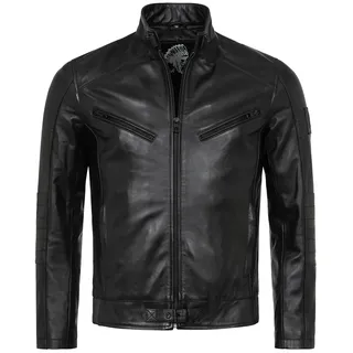 Rock Creek Lederjacke Regular Fit