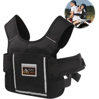 Motorrad Sicherheitsgurt, Motorrad Gürtel, Motorrad Sitzgurt, Einstellbarer Motorrad Sicherheitsgürtel, Motorrad Gurtzeug für Beifahrer