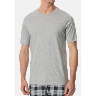 SCHIESSER Mix & Relax T-shirt Grau Baumwolle 3XL Herren