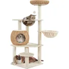 Kratzbaum 137,5 cm beige
