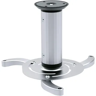 SpeaKa Professional Projector Beamer-Deckenhalterung Neigbar, Drehbar Boden-/Deckenabstand (max.): 20 cm Silber