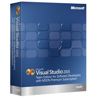 MS VS Team Dev 2005+MSDN/EN CD W32 RW