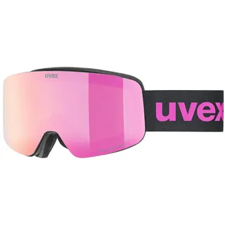 Uvex pwdr FM black matt mirror Pink