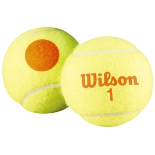 Wilson Kinder Starter Orange Tennisbälle, 3 Stück