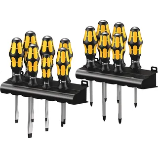 WERA Big Pack 900 Schraubendrehersatz 13-tlg. Gelb/Schwarz