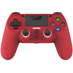 DragonShock Controller Mizar Wireless rot PS4 (PS4), Gaming Controller, Rot