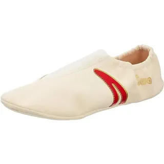 IWA Gymnastikschuh 402 - Creme mit roten Streifen - 31