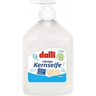 Dalli Flüssige Kernseife, 3x 500 ml parfümfrei seife Haut Pflegend universal (3er-Pack)
