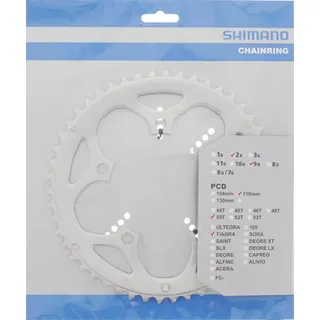 Shimano Tiagra 4550 Kettenblatt Silber 50 Zähne