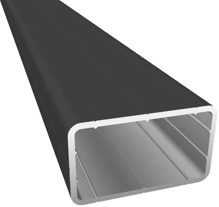 KAHRS Aluminium Unterkonstruktion, 29x49 mm, schwarz, *eco*