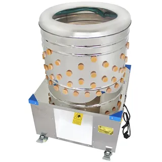 Beeketal Geflügelrupfmaschine Rupfmaschine Nassrupfmaschine für Hühner u. Enten - BRM1600