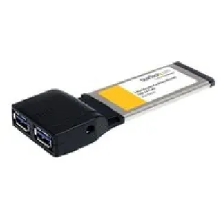 Startech 2 Port ExpressCard USB 3.0 Card Adapter - USB-Adapter