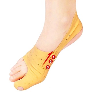 FabaCare Premium Hallux Valgus Korrektor, Corbby Hallux Zehenspreizer, Bandage, Zehenkorrektor, Zehenstrecker, angenehmn weich