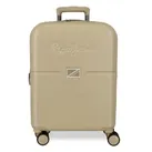 Pepe Jeans Unisex. 7698638 Akzent Kabinengepäck erweiterbar starr 55cm braun grünlich braun (OSFA), Lässig, ABS/Polykarbonat