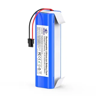 melasta Ersatz Li-ion Akku 14.4V 5200 mAh kompatibel für Eufy RoboVac X8, RoboVac X8 Hybrid, RoboVac X8 White, RoboVac X8 Hybrid White, T226X