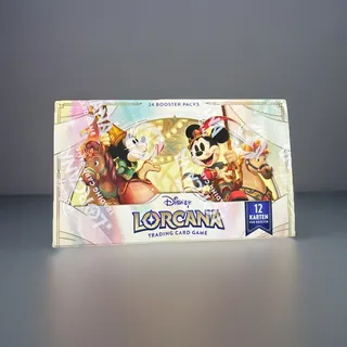 Ravensburger Disney Lorcana Trading Card Game: Set 9 - Booster Display mit 24 Booster Packs (Deutsch)