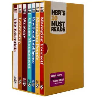 HBR's 10 Must Reads Boxed Set with Bonus Emotional Intelligence (7 Books) (HBR's 10 Must Reads) von Harvard Business Review/ Peter F. Drucker/ Clayton
