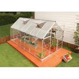Alu silber Polycarbonat 0,7 mm/Dach HKP 4 mm 7,9 m2 inkl. Bundle