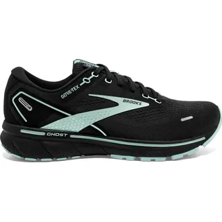 Brooks Ghost 14 GTX Damen black/blackened pearl/aquaglass 38