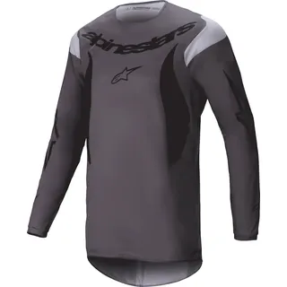 Alpinestars Fluid Haul Motocross Jersey, grau, Größe M für Männer