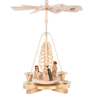 Erzgebirgische Volkskunst Richard Glässer GmbH Glässer Erzgebirge Christi Geburt Höhe 28 cm