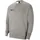 Fleece Crew dk grey heather/black L