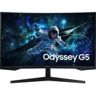 SAMSUNG Odyssey G55C S27CG554EU 27 Zoll WQHD Curved-Gaming Monitor (1 ms Reaktionszeit, 165 Hz)