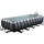 EXIT Black Leather Pool 540x250x100cm mit Filterpumpe - schwarz