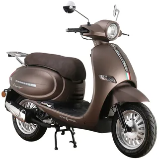 Alpha Motors Cappucino 125 ccm 8,56 PS 85 km/h mattbraun