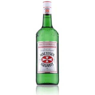 Malteserkreuz Malteser Aquavit 40% Vol. 1l