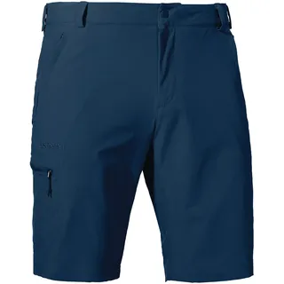 Schöffel Shorts Folkstone vielseitige kurze Wanderhose mit verstellbarem Bund, Outdoor Hose mit praktischen Taschen, dress blues, 52