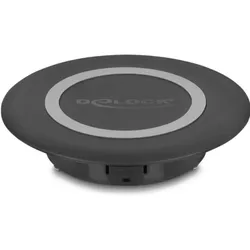 Delock Ladepad (15 W), Wireless Charger, Schwarz