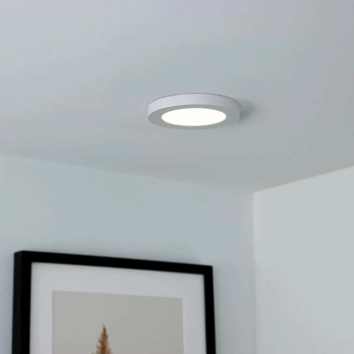 CCT LED Ein-Aufbaustrahler rund 3000/4000/6000K - Ausführung: 6W Ø140mm - Farbe:...