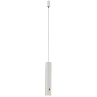 just light. LED-Akku-Pendelleuchte Attach Weiß 120 cm x Ø 16