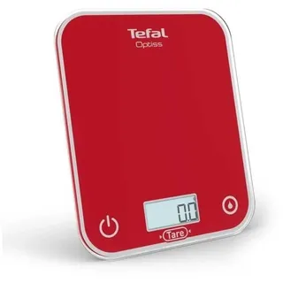 Tefal Tefal, BC50U3V0 Elektronische Küchenwaage, leicht ablesbares Display, kratzfest, Kapazität 5 kg, Weiß