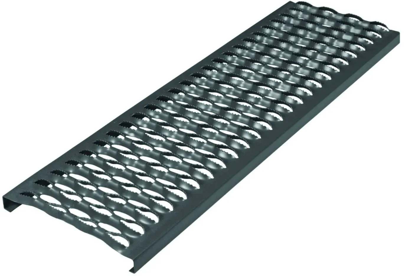 Laufrost | Set | Breite 60 cm | Dunkelgrau