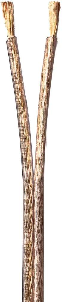 Black Connect High-Flex LS-Kabel 2x2,5mm2 - Transparent