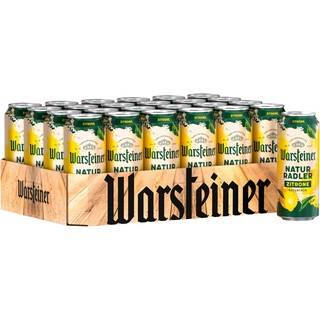 Warsteiner Naturradler 24x0,5 Liter Dose Tray DPG