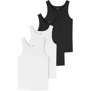 SCHIESSER Unterhemd Uncover 4er Pack