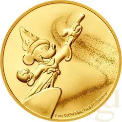 1 Unze Goldmünze Niue Mickey Mouse - Fantasia 2019