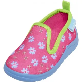 Playshoes Hausschuh Blumen in Pink | Gr.: 26/27