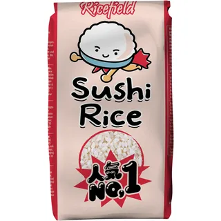 Ricefield Sushi Reis, Rundkorn, Japonica - 1 x 1 kg