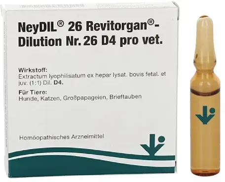 NeyDil No.26 D4 pro vet. ampoules 5x2ml