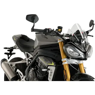 PUIG Windschutzscheibe New Generation Sport Transparent Motorradscheibe