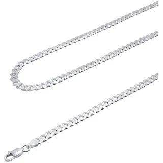 SoulCats echt 925 Silber Panzerkette Silberkette Sterling Halskette Königskette 3 4 7 9, Größe: 5 mm;Länge: 45 cm