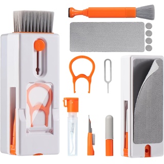 Vinabo 11 in 1 Keyboard Cleaning Kit, Keyboard Cleaner, Brush Cleaner Tool for Airpods iPhone iPad Headphones Phone Camera Laptop Computer