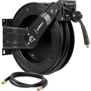 Wiltec Zubehör Druckluftwerkzeug, Schlauchtrommel