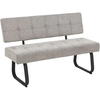 Hela Essbank »LUISE«, Sitzbank mit Federkern, extra dicke Polsterung im Sitz und Rücken, Breite 140 cm, beige