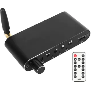 Bluetooth Sender & Empfänger, HiFi AUX Bluetooth Adapter DAC Digital Analog Konverter, Optisch/koaxial/Aux//USB Schnittstelle, Unterstützt A2DP AVRCP, Plug and Play