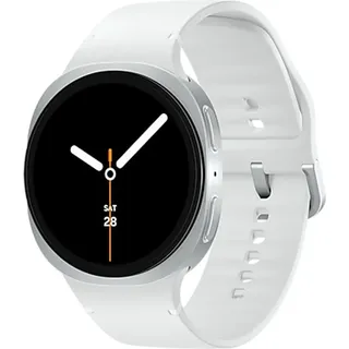 LTE 44 mm Silver Sport Band White S/M